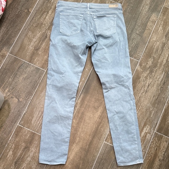 AG Adriano Goldschmied Light Blue Skinny pants - Picture 10 of 14